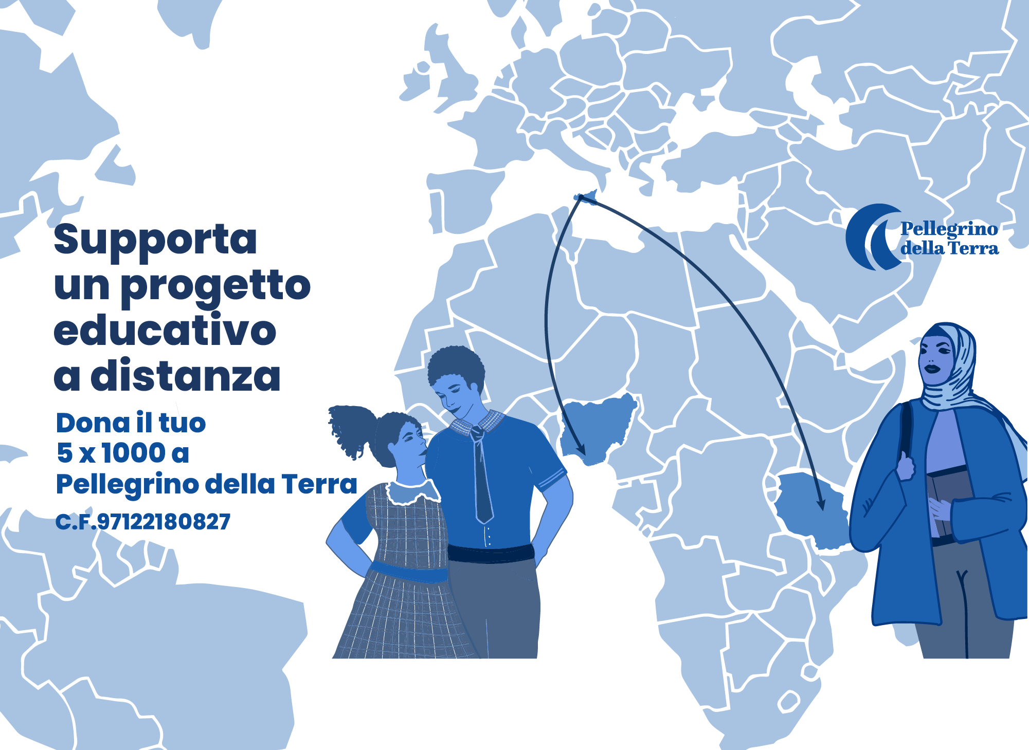 Dona il tuo 5×1000 a Pellegrino della Terra